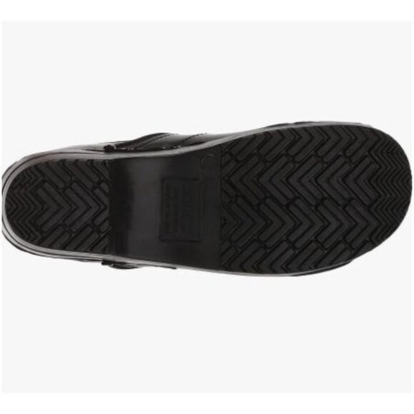 Sanita Professional Women’s Cabrio Black Addison Non-Slip Leather Clogs Size 41 - Picture 9 of 13